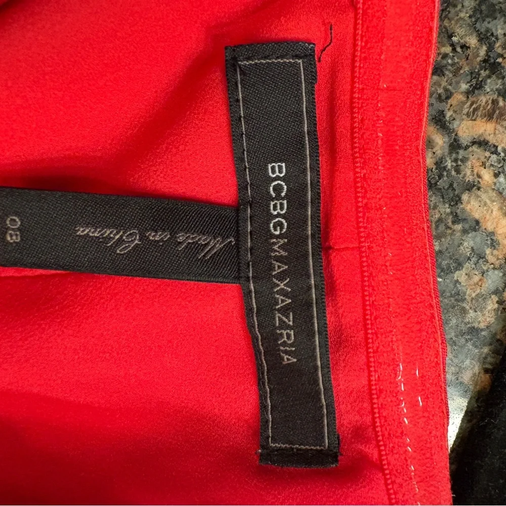 BCBGMaxAzria Vibrant Red Garment - Picture 4 of 7